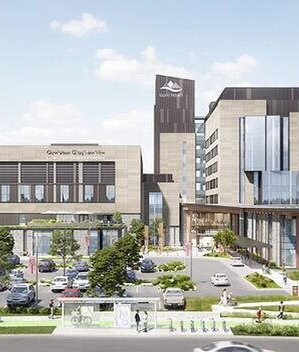 Rendering of Cowichan District Hospital Replacement Project